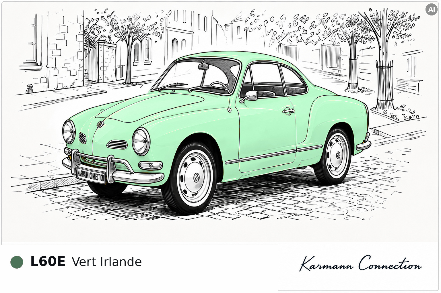 L60E Vert Irlande